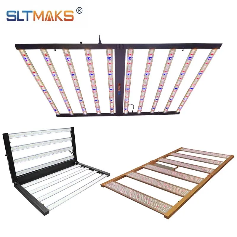 SLTMAKS 1000w luces Led de cultivo 4x6 4x8 1300W 1200W 1000W luces profesionales de cultivo de plantas de horticultura interior Led de espectro completo