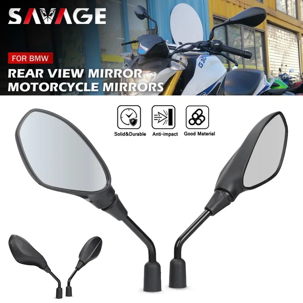 Rearview Mirror For BMW R Nine T G650GS K1200R K1300R Motorcycle Side Rear View Mirror R1200GS R1200R R1250GS R1250R F 750 850GS