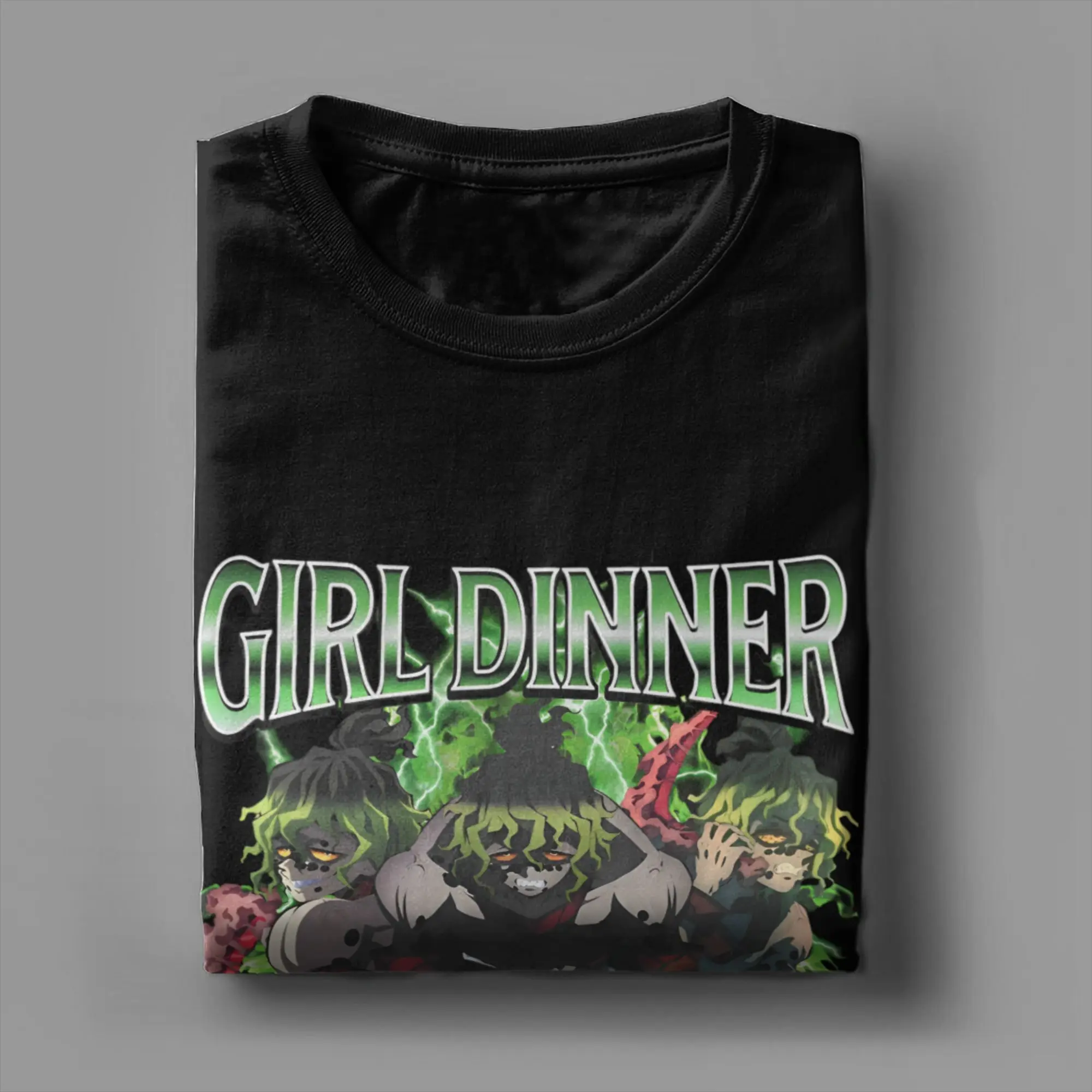 Gyutaro Kimetsu No Yaiba Demon Slayer T-Shirt for Men  Amazing Cotton Tee Shirt Round Collar Short Sleeve T Shirt New Tops