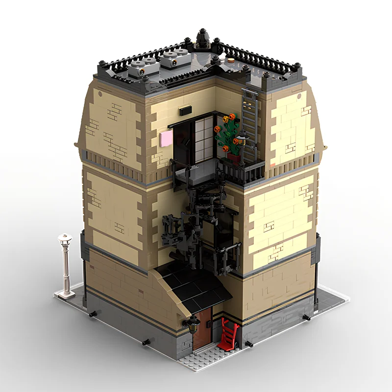 4534pcs MOC Post Office Modular Buildings Model Building Blocks Toy Collection Idea 3D Brick Birthday Creative Display Assemble