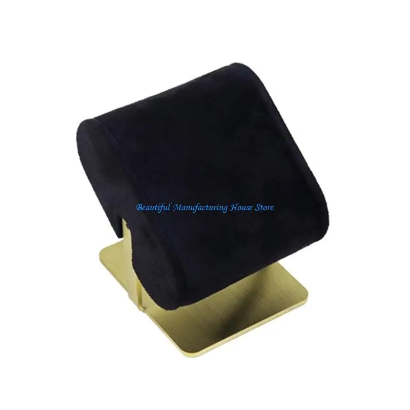

E56A Velvets Jewelry Organiser Alloy Holder For Bracelets Necklaces Watch Storage