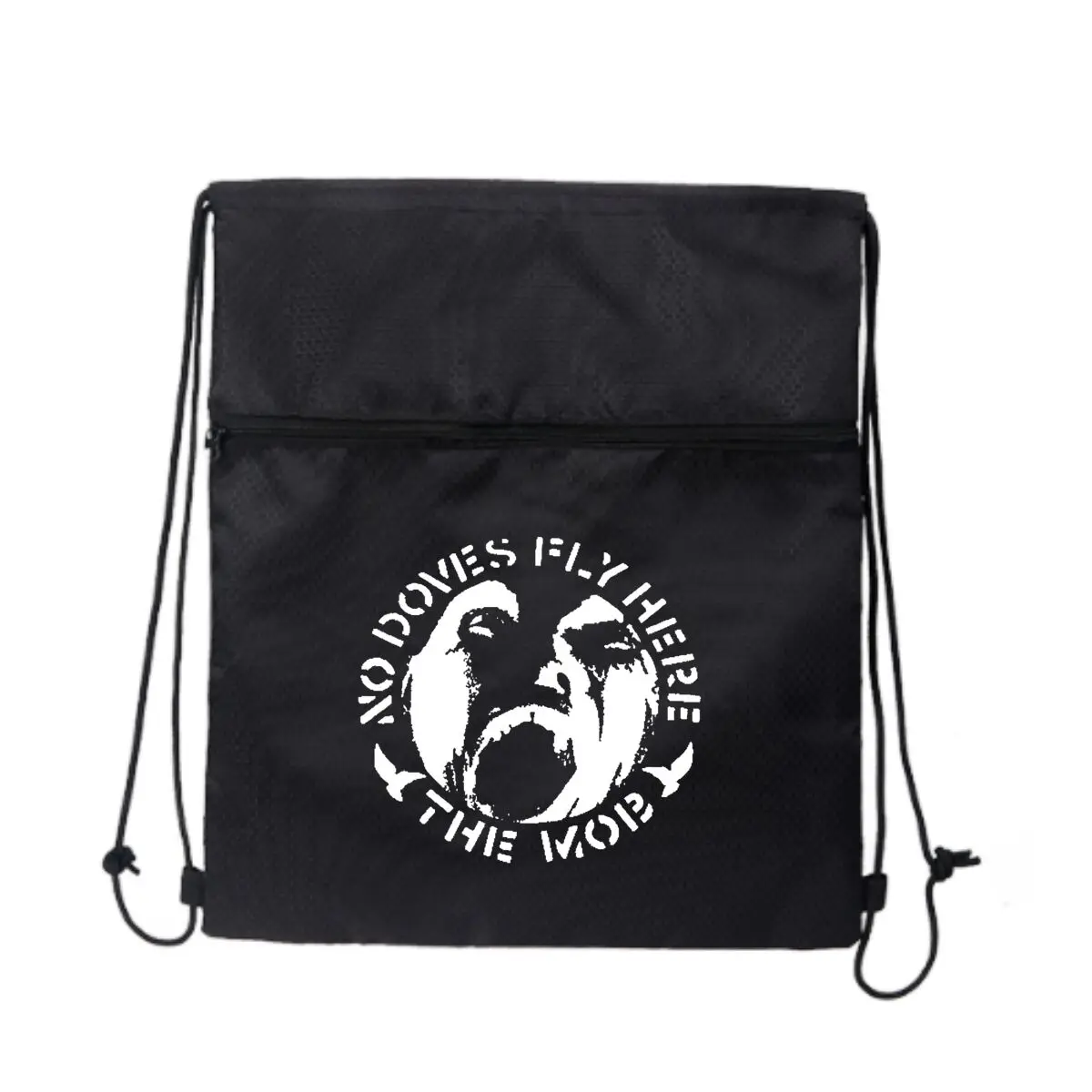 

Два голуби в дыре. Стильная спортивная сумка на молнии на шнурке: спортивный дизайн для любителей фитнеса.