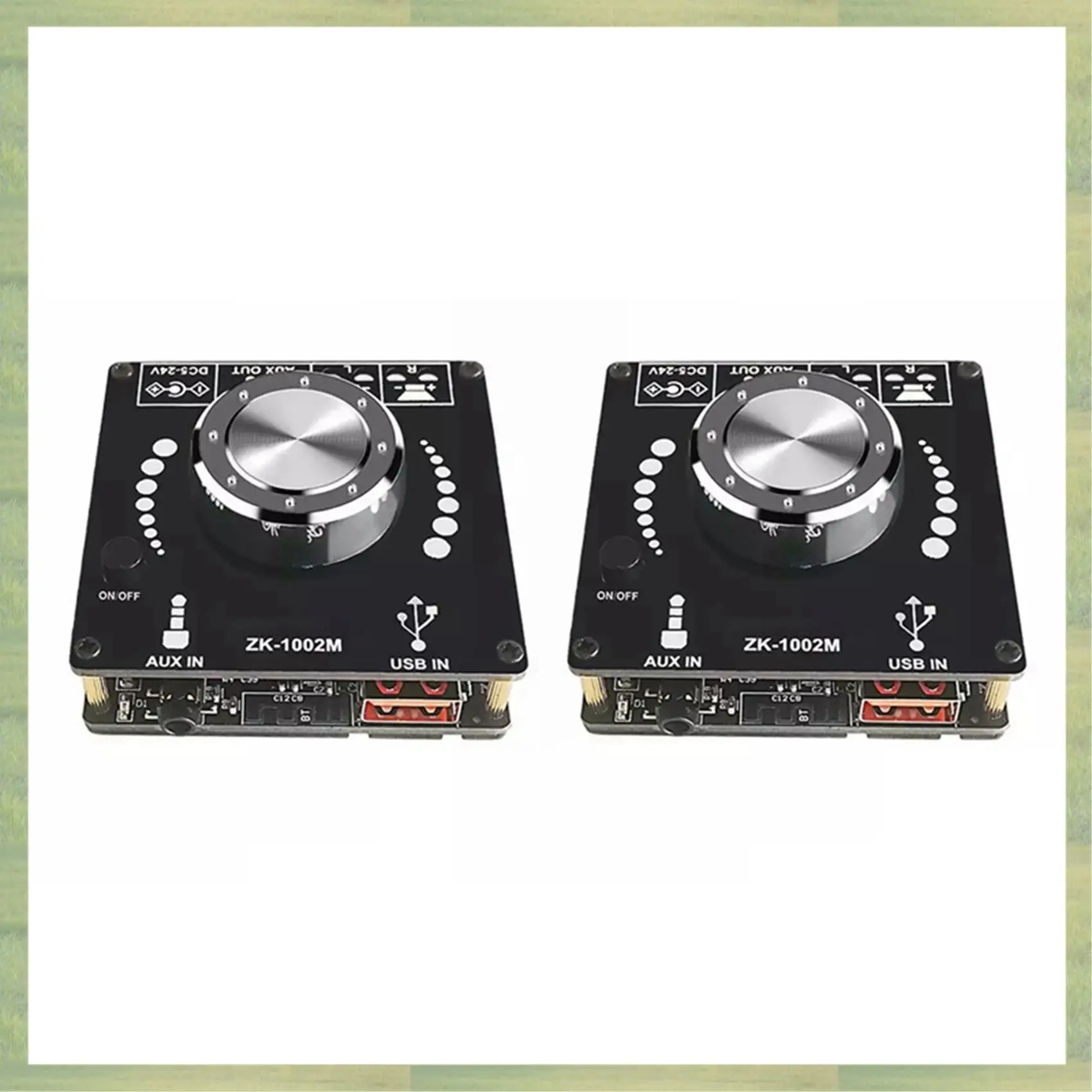 N15R-2X ZK1002M Bluetooth 5.0 AUX USB อินพุตเสียงเอาต์พุตเครื่องขยายเสียงเครื่องขยายเสียงโมดูล 100Wx2