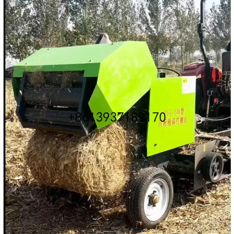High-Efficiency Mini Round Straw Hay Baler with CE Approval Fast Delivery Wholesale Price Available in Stock Today