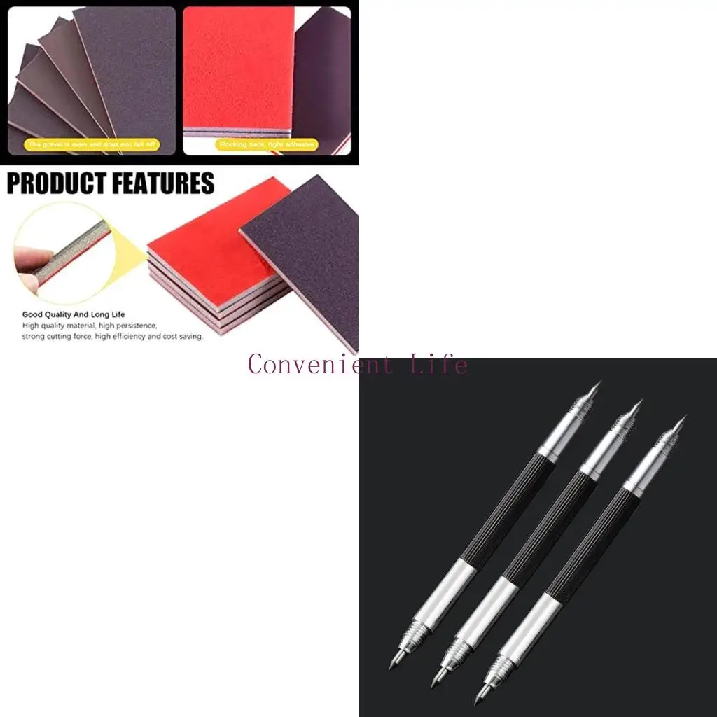 

L1EE 10 Pcs Tool Engraver Pen Perfect for Diy Hobby Model Carving Project Jewellery Making Used to Mark Track