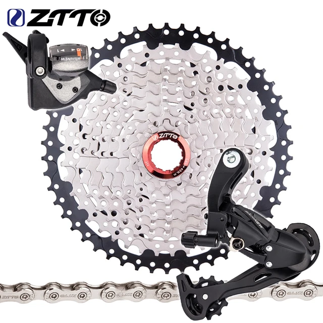 Rear Derailleur Bicycle 10 Speed Bike Gear Cassette Chain Mountain Bike Gear Group Bicycle Freewheel Aliexpress