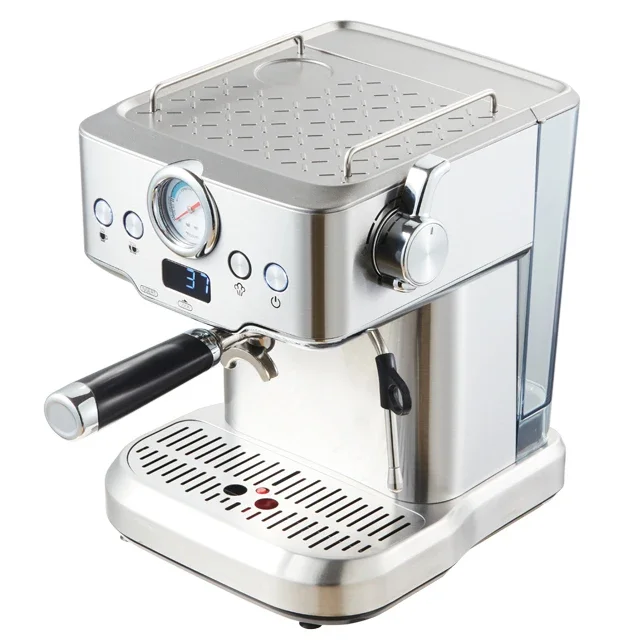 New Arrival Espresso Coffee Machine Stainless Steel Body Coffee maker