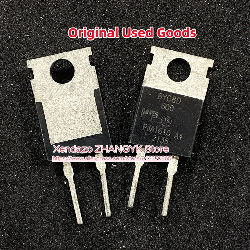 10pcs/lot BYC8-600 BYC8600 BYC8 600 BYC8D-600 8A 600V TO-220