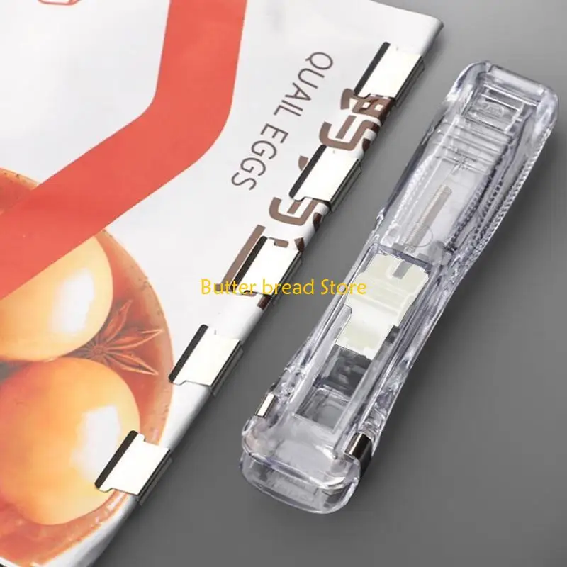 W89C CLIP CLIP CLAM CLAM CLAM Bộ phân phối tái sử dụng có thể tái sử dụng Stapler Đa chức năng clip Món quà cho giáo viên