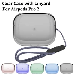 Transparent Protective Case Cover For Airpods Pro 2 Soft Skin TPU Shockproof Case Cover Designed for Airpods Pro 2 2022 Earbuds