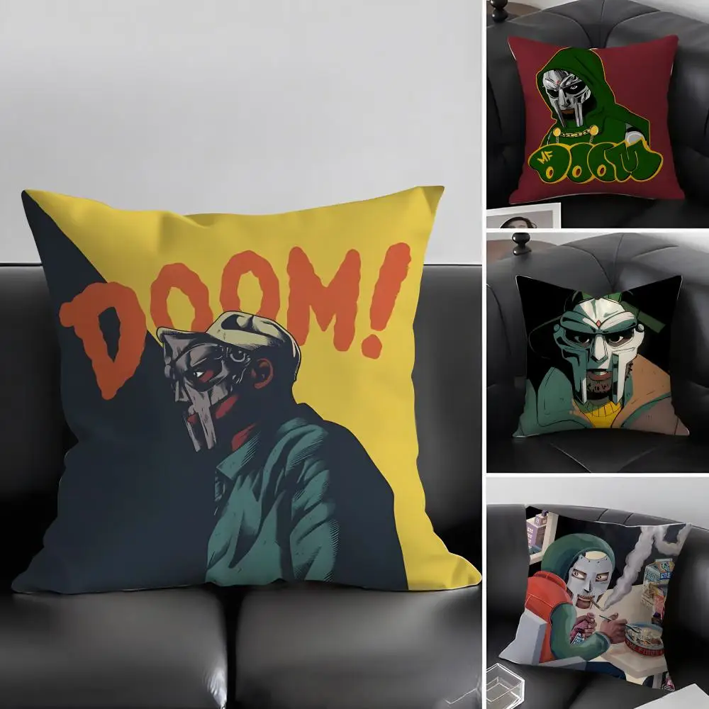 MF D-Doom MadlibB Singer Cushion Cover Pillowcase Ultra Soft Skin Friendly Fabric Cloud Like Comfort & Concealed Zipper