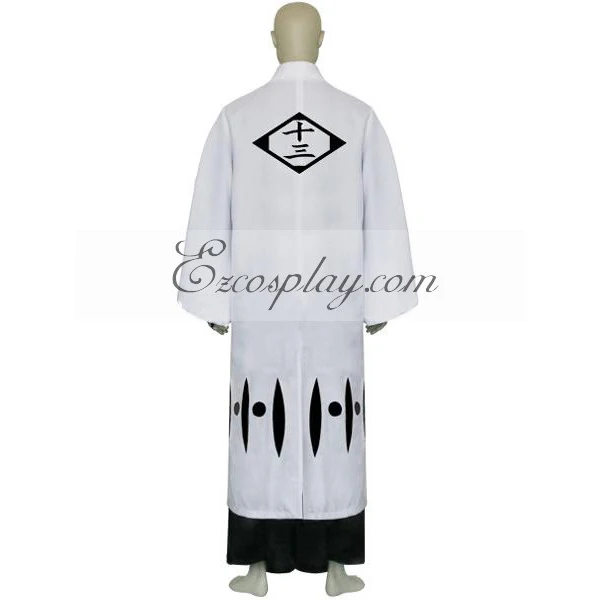 Bleach 13th Division Captain Ukitake Jyushirou Cosplay Costume E001