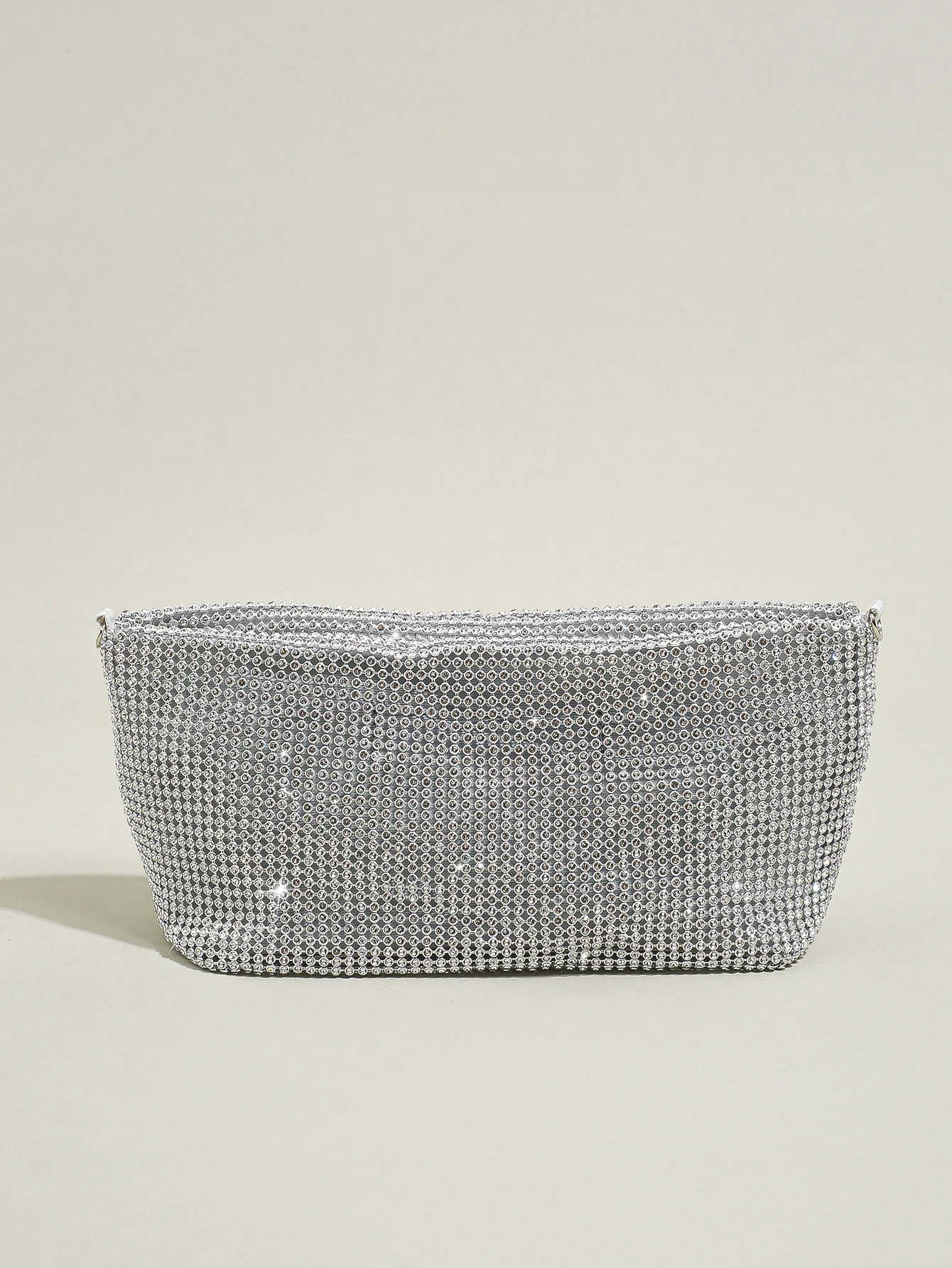 

Chain Mail Clutch Purse Evening Bag for Women, Crystal Chain Mesh Glitter Evening Shoulder Bag With Detachable Chain Elegant,Exq