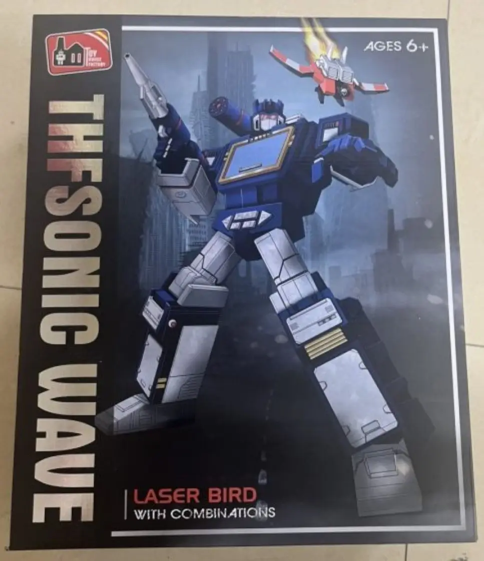 G1 Transformatie THF THF-01J Soundwave THF Tape Corps THF01J THF01-J One Tape Walkman Meesterwerk KO MP13 Action Figure Robot