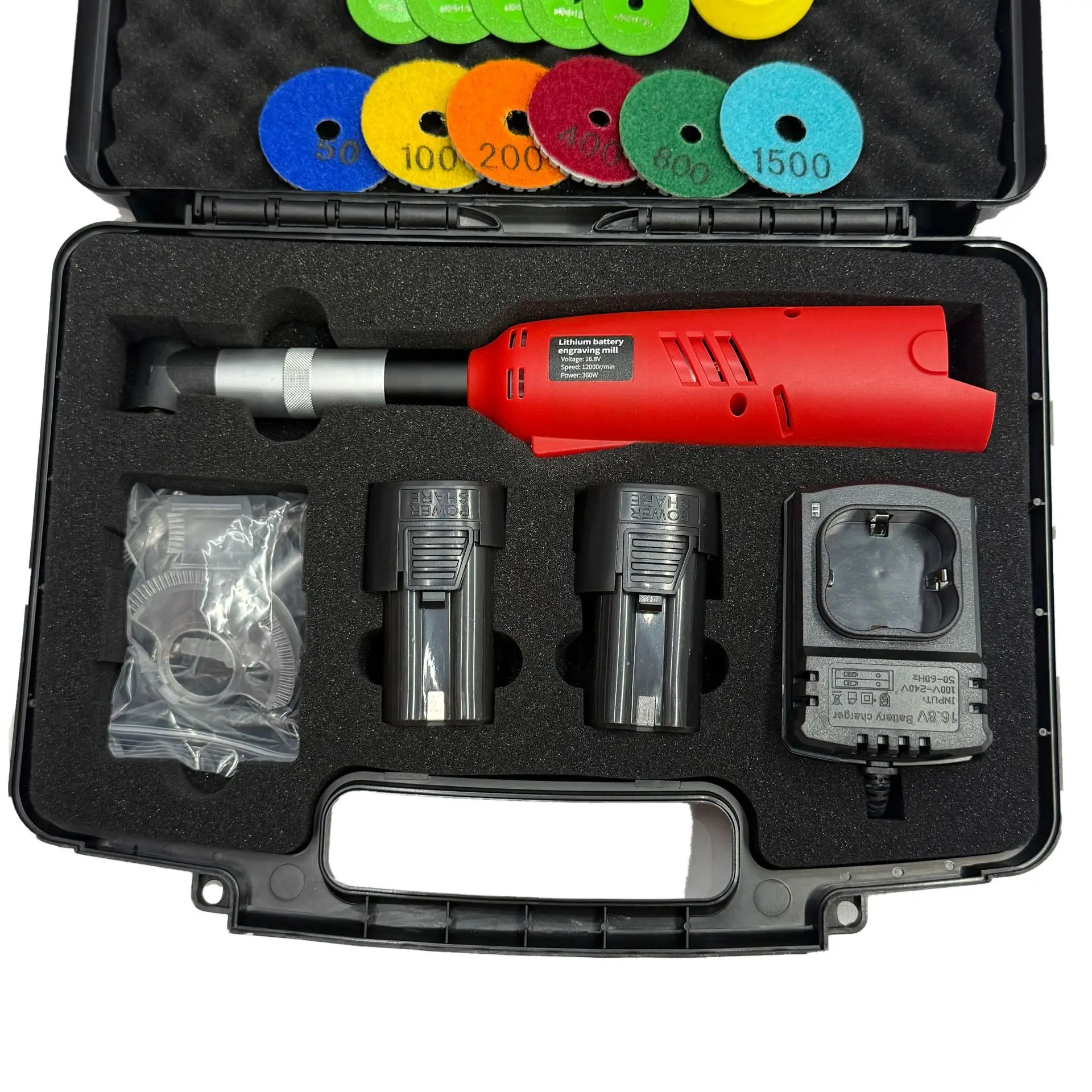 Granite Marble Rechargeable Engraving Pen Outdoor Small 16.8 High-power Tombstone Electric Grinding Engraving Machine