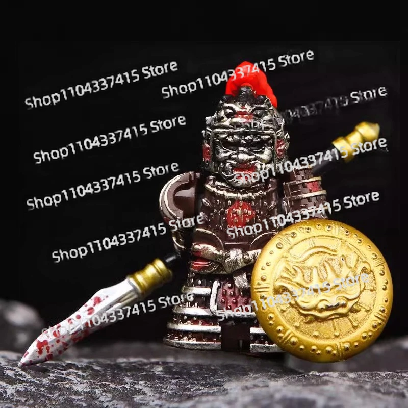MOC Third Party Person: Tang Dynasty Ancient Jia Xuan Army Shows Blood and Fighters, Ace Army Guards, Puzzle Assembly