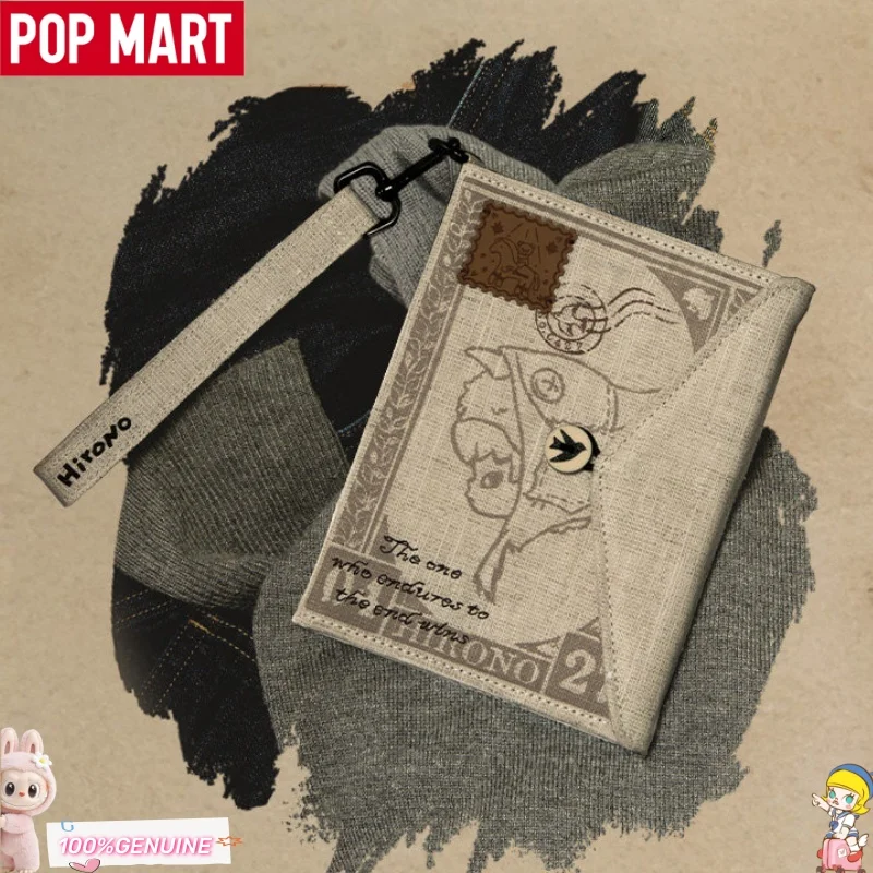POPMART Hirono Mist-Walker Series Fabric Passport Holder Peripheral Gifts Kawaii Plush Pendant Blind Box Toys Gift For Fans - view 4