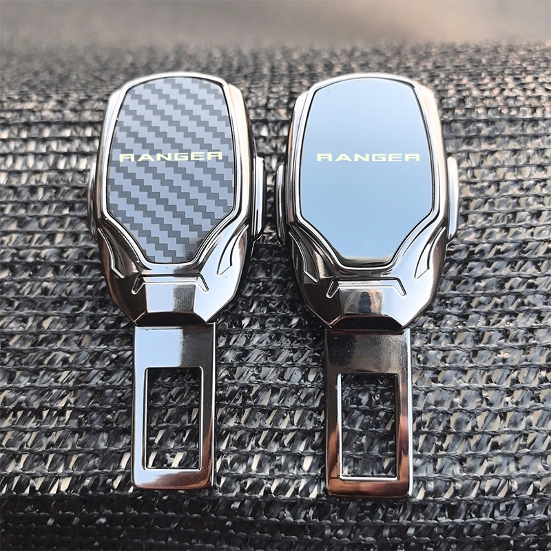 For Ford Ranger Raptor XLT XL Lariat T6 Trim Pickup Truck Car Seat Belt Clip Extension Plug Seatbelt Extender Shoulder Straps
