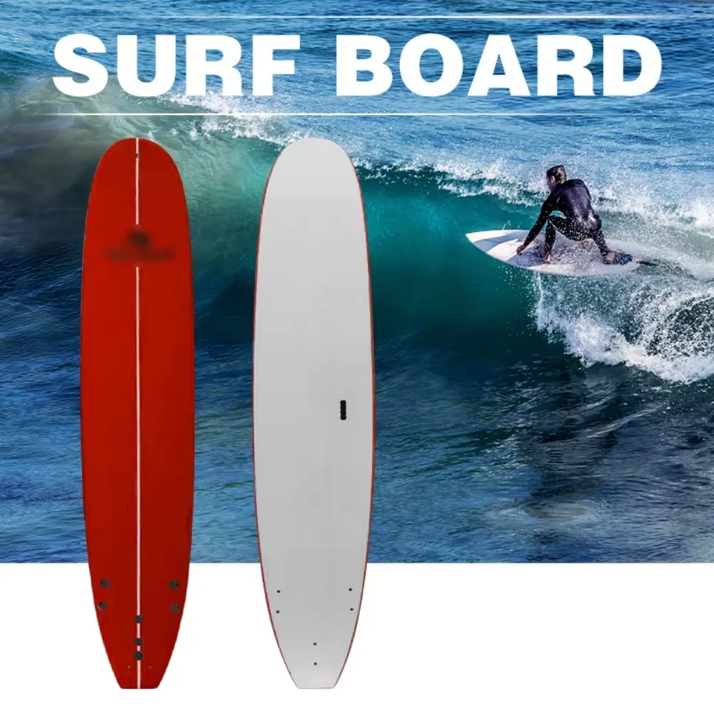 Soft Surfboard with EPS Foam Green Soft Top Epoxy Surface, Stand Up Paddle Board, Suitable for Surf Schools, Customizable Logo