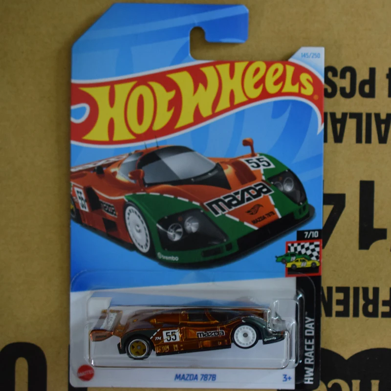 Hot Wheels Cars TH Super Treasure Hunt 2024-145 MAZDA 787B 1/64 Metal Diecast Model Collection Toy Vehicles