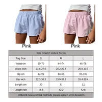 Womens Vacation Style Beach Shorts Striped Loose Pants Sports Home Casual Pants Minimalist Pocket Button Korean Female Shorts - Image 4