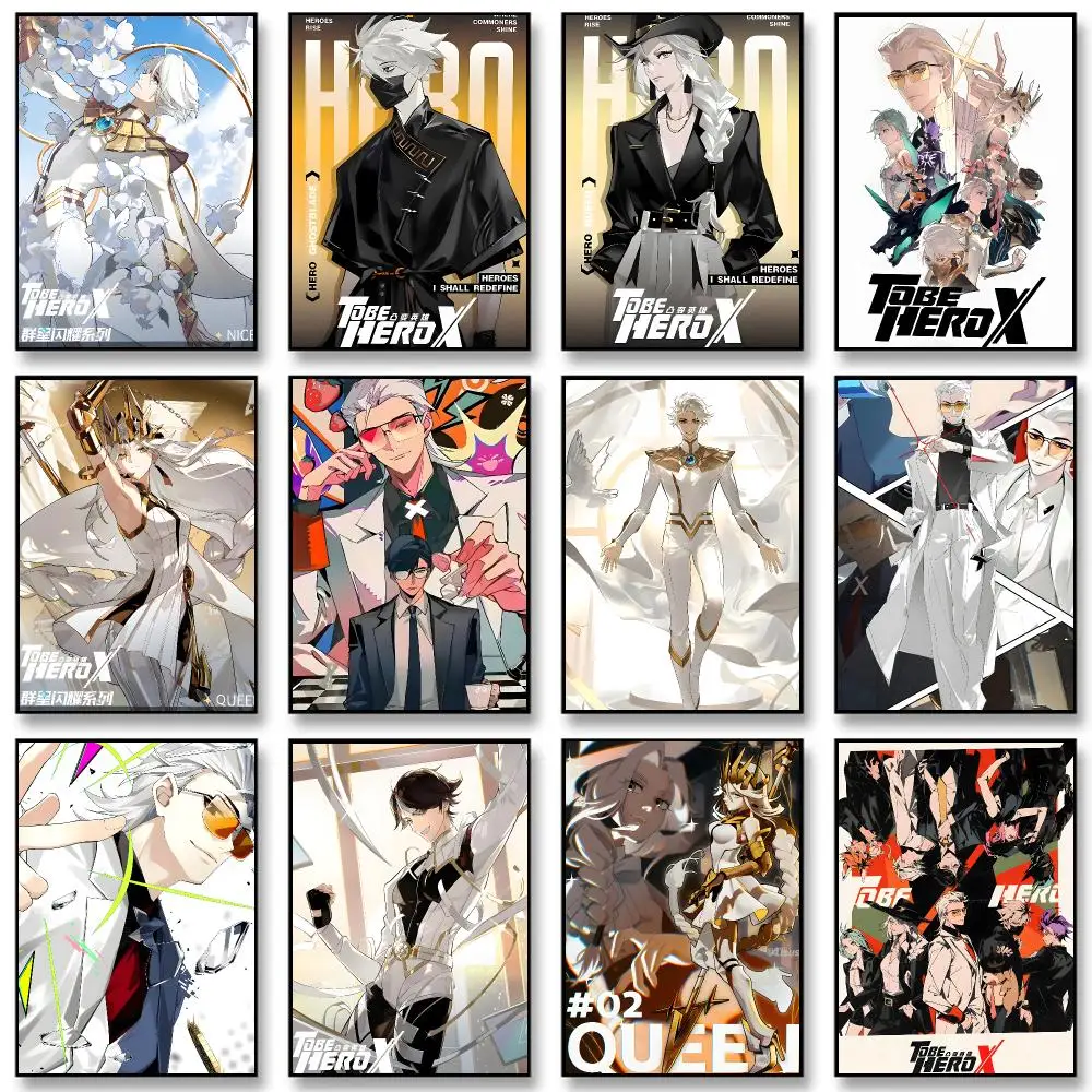 Anime To Be Hero Poster Self-adhesive Living Room Bedroom Party Bar Decor Moisture-proof Fade-resistant