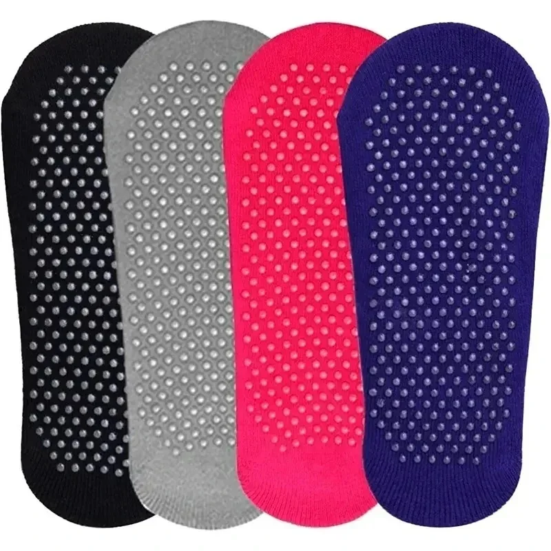 1/2/3Pairs Backless Non-Slip Fitness Yoga Socks Cotton Women Sport Pilates Socks Ballet Dance Slippers Barefoot Sock Workout