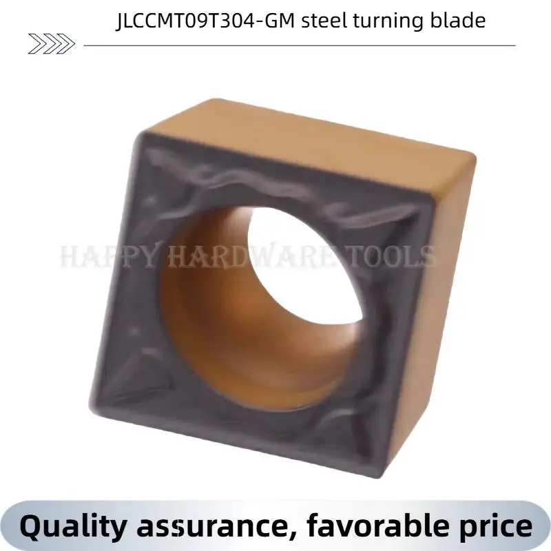 إدراج مشقوق بلونين CCMT09T304-GM SP3200 إدراج تحول فولاذي مقاوم للاهتراء وإزالة شريحة ناعمة