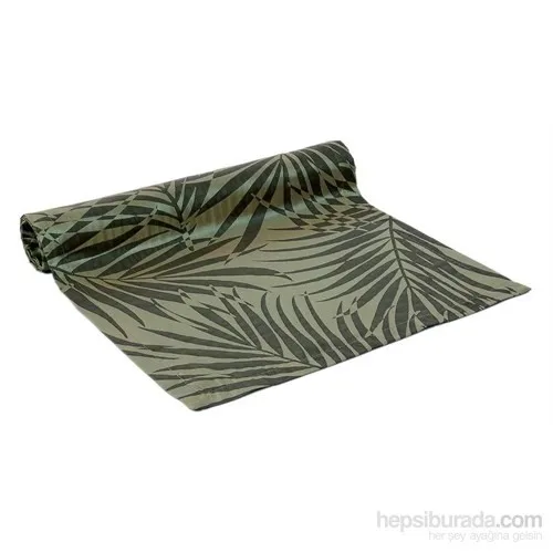 

Yastıkminder Taffeta Peanut Green Ottoman Ottoman Palm Kaftan Runner