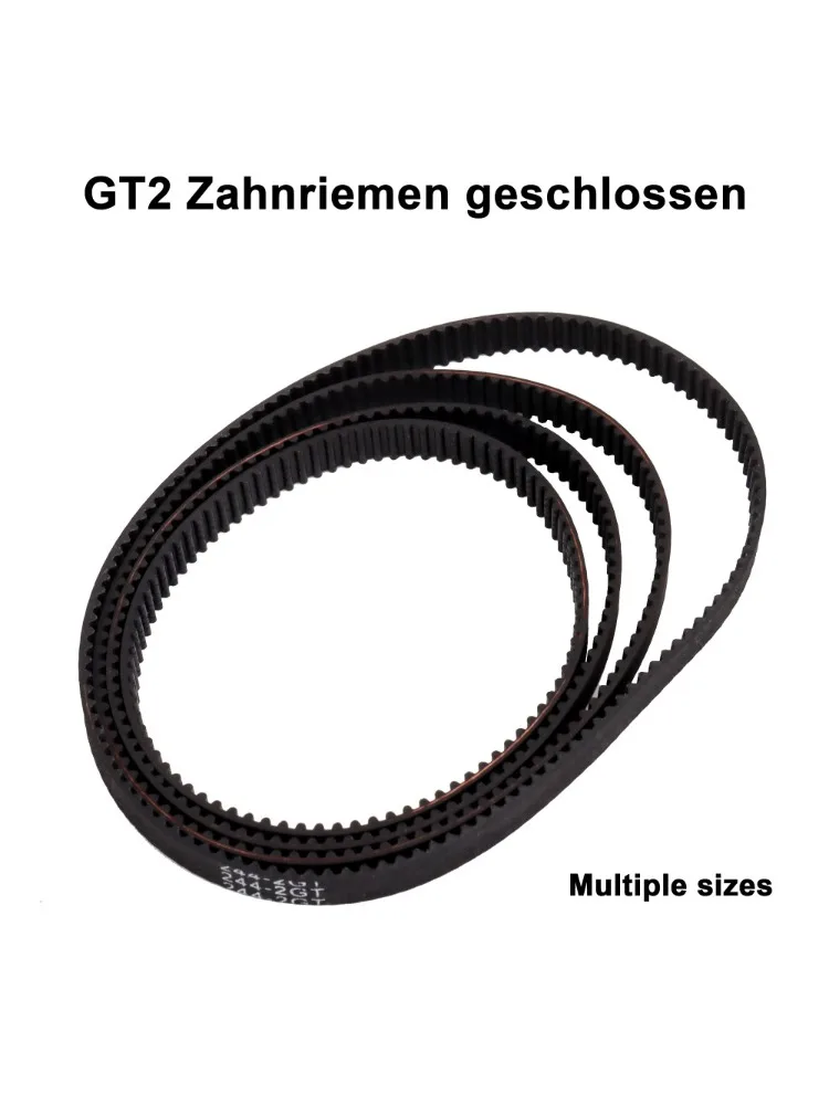 3D części drukarki GT2 6mm pętla zamknięta gumowy pasek rozrządu 392 396 400 406 410 420 426 430 436 440 444 450 454 460mm 2GT 1 sztuk — zdjęcie 2