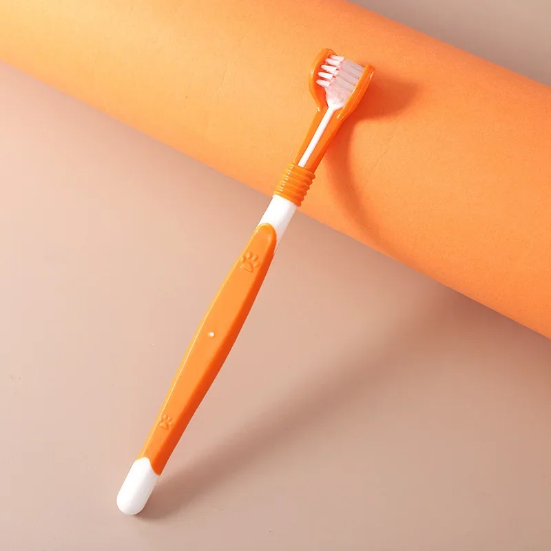 3-Sided Pet Toothbrush for Dogs & Cats – Tartar Remover — detail image 9