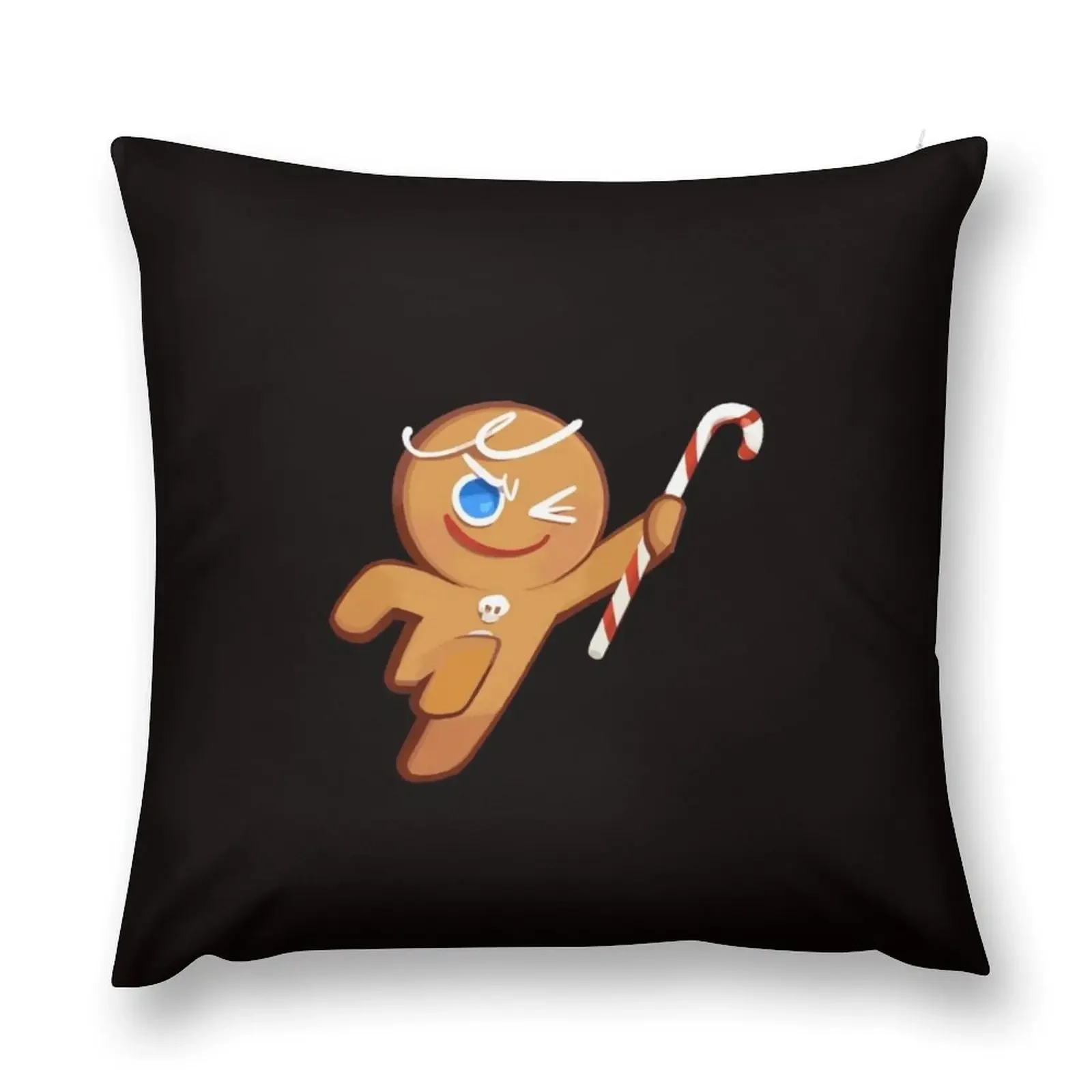 Gingerbrave Smirk! Cookie Run Ovenbreak Throw Pillow bed pillows Luxury Living Room Decorative Cushions pillow