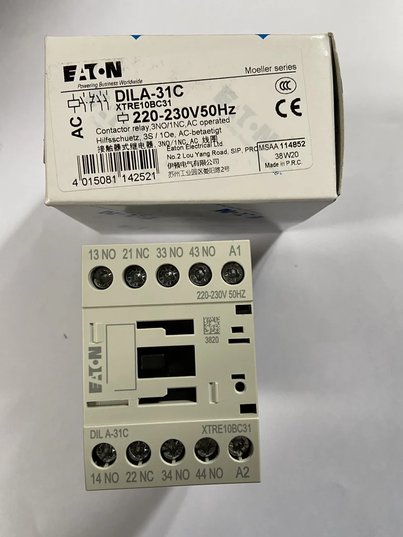 

New Original Eaton AC contactor DILA-31C 220-230V