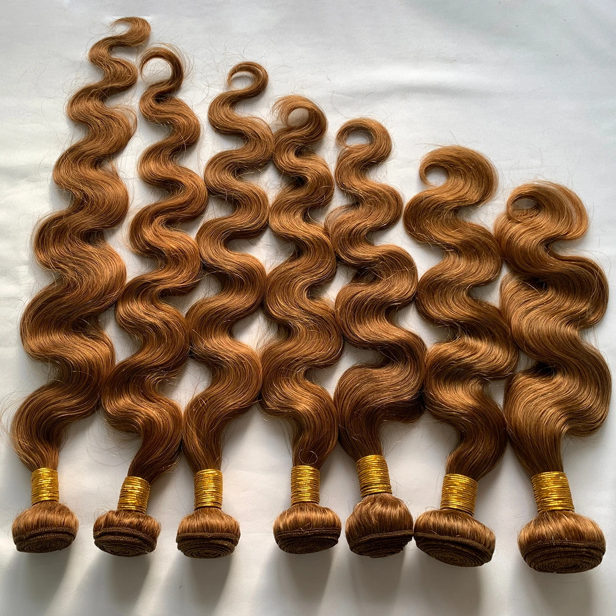 

Miss Rola Brazilian Body Wave Human Hair Weaving Brown Human Hair Bundles 30# 33# Remy Hair Extensions Double Wefts