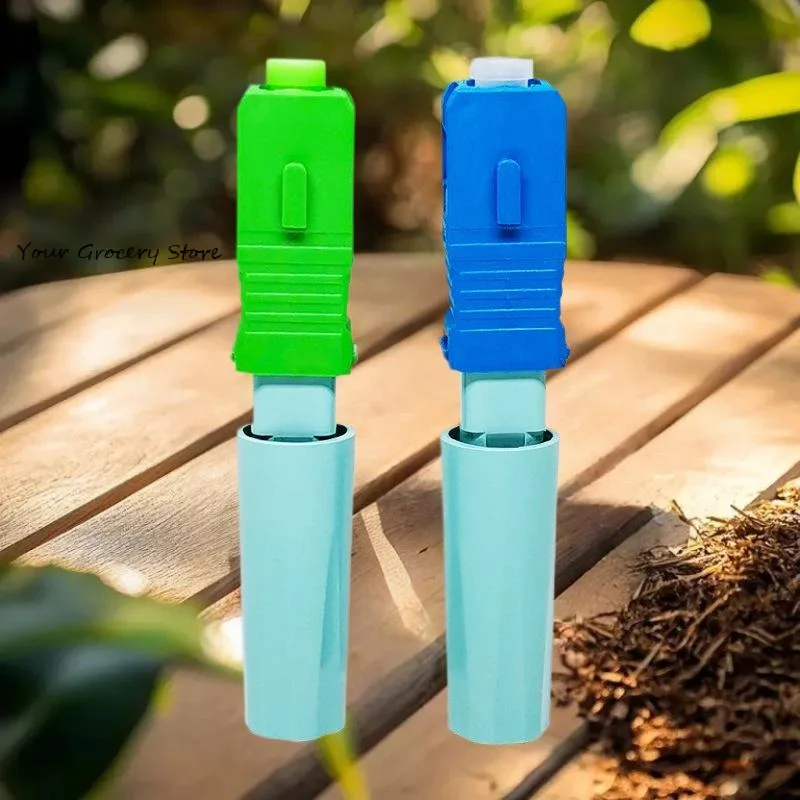 SCUPC/APC Optical Fiber Quick Connector Fiber Optic Cold Splicing FTTH Tool Fiber Cold Connection Field Assembly Fast Connector