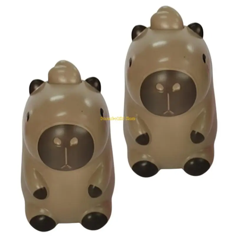 

WXTD 2PCS Press Water Guns for Kids Outdoor Water Fighting Toy Summer Gift Party Favor Beach Pool Capybara Water Toy
