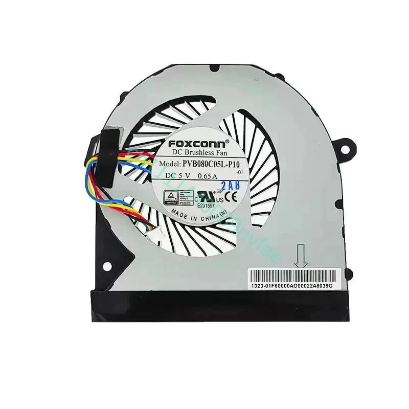 New Original laptop CPU cooling fan for Xiaomi xm22al5s PVB080C05L-P10 Tiger Canyon nuc11tnhi50l fan bazc0810r5h y006 dc5v 0.65a