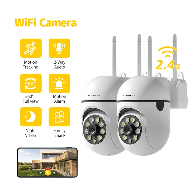 2PCS 3MP Wifi Ip Hd…