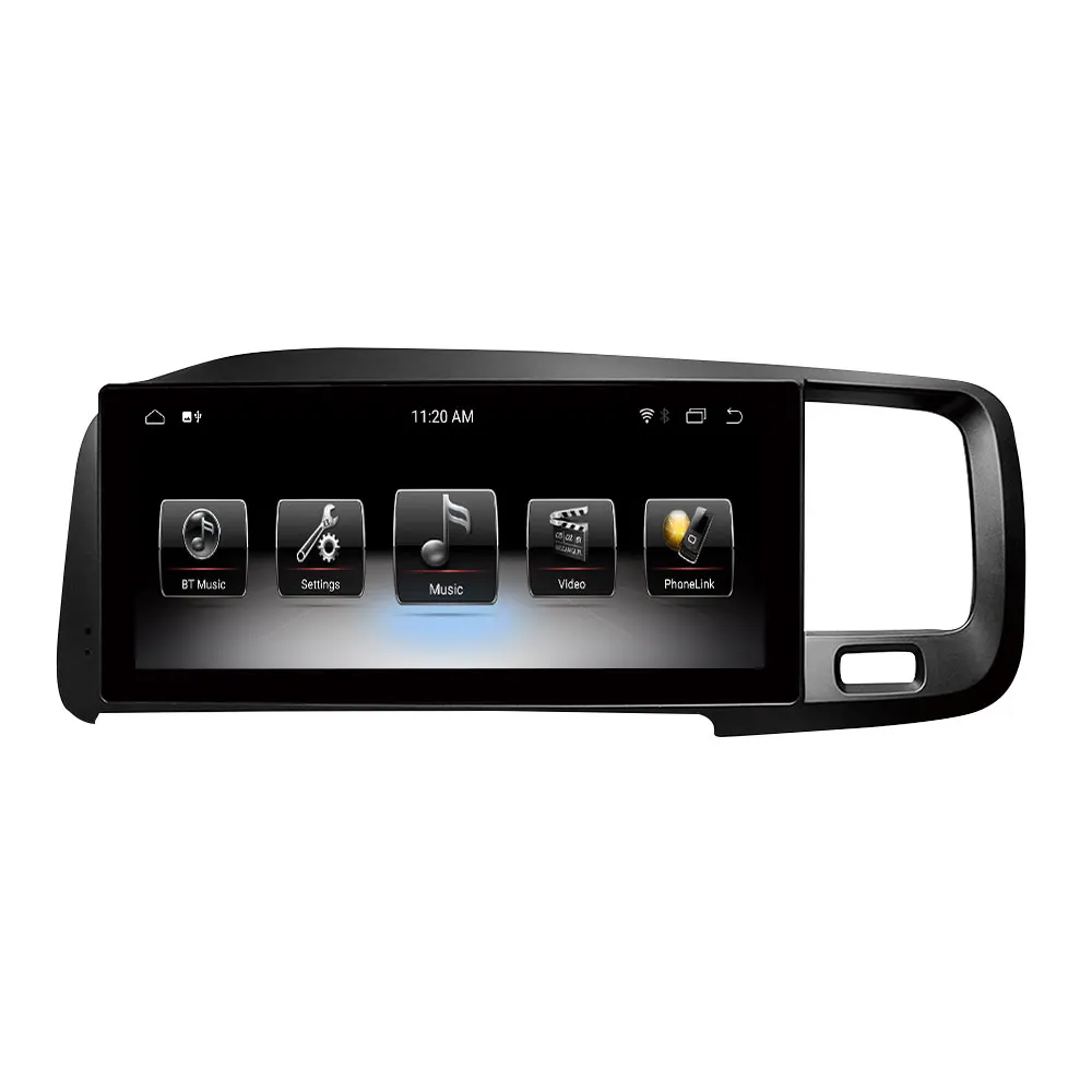 8.8inch Carplay Android Radio GPS for Volvo S60 V60 2011-2014 Built-in GPS Split Screen GPS BT SWC Car Multimedia Player Screen