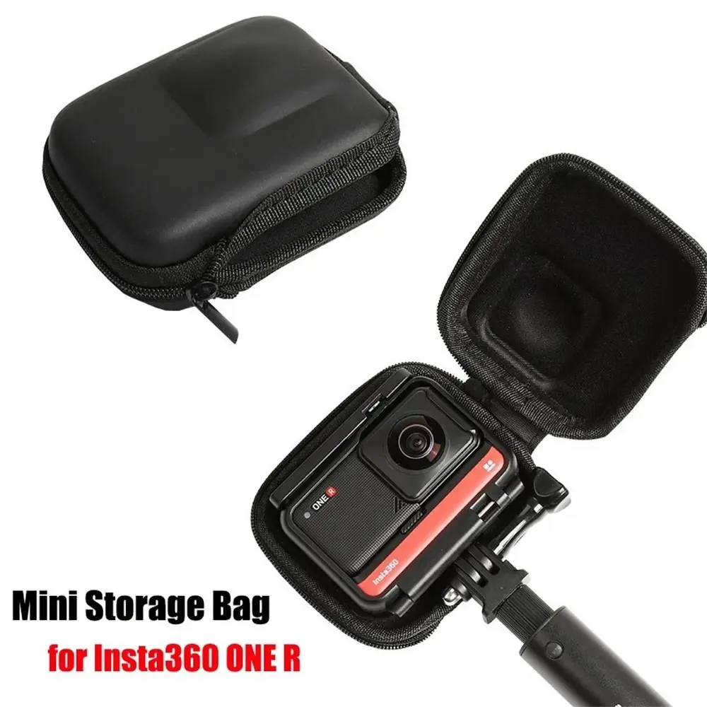 Insta 360 Panoramic Edition Camera Storage Bag Portable Camera Protective Carrying Case PU Box Sports Camera Accessories view 3