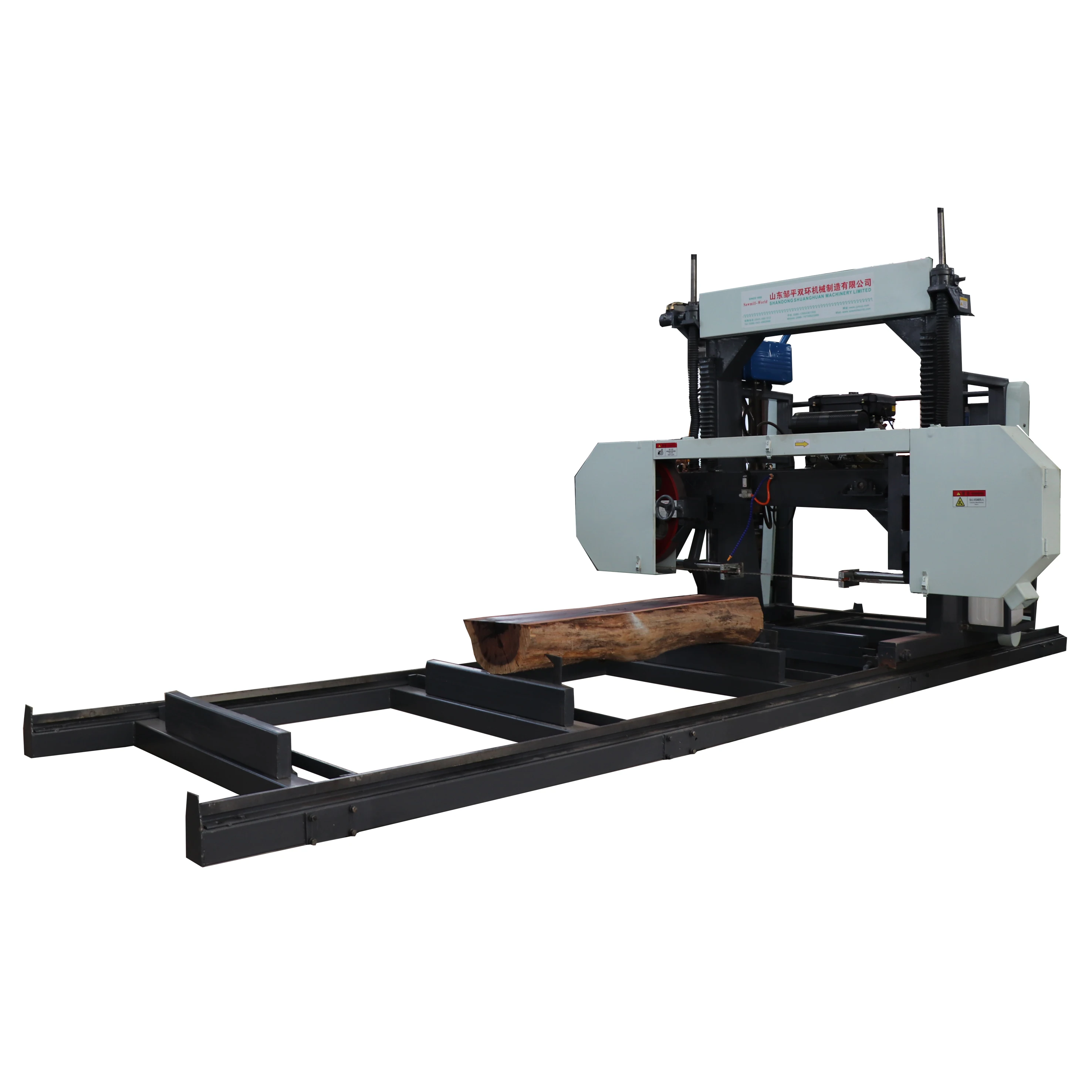 Machines Chinese Portable Log Horizontal Wood Band Saw Sawmill