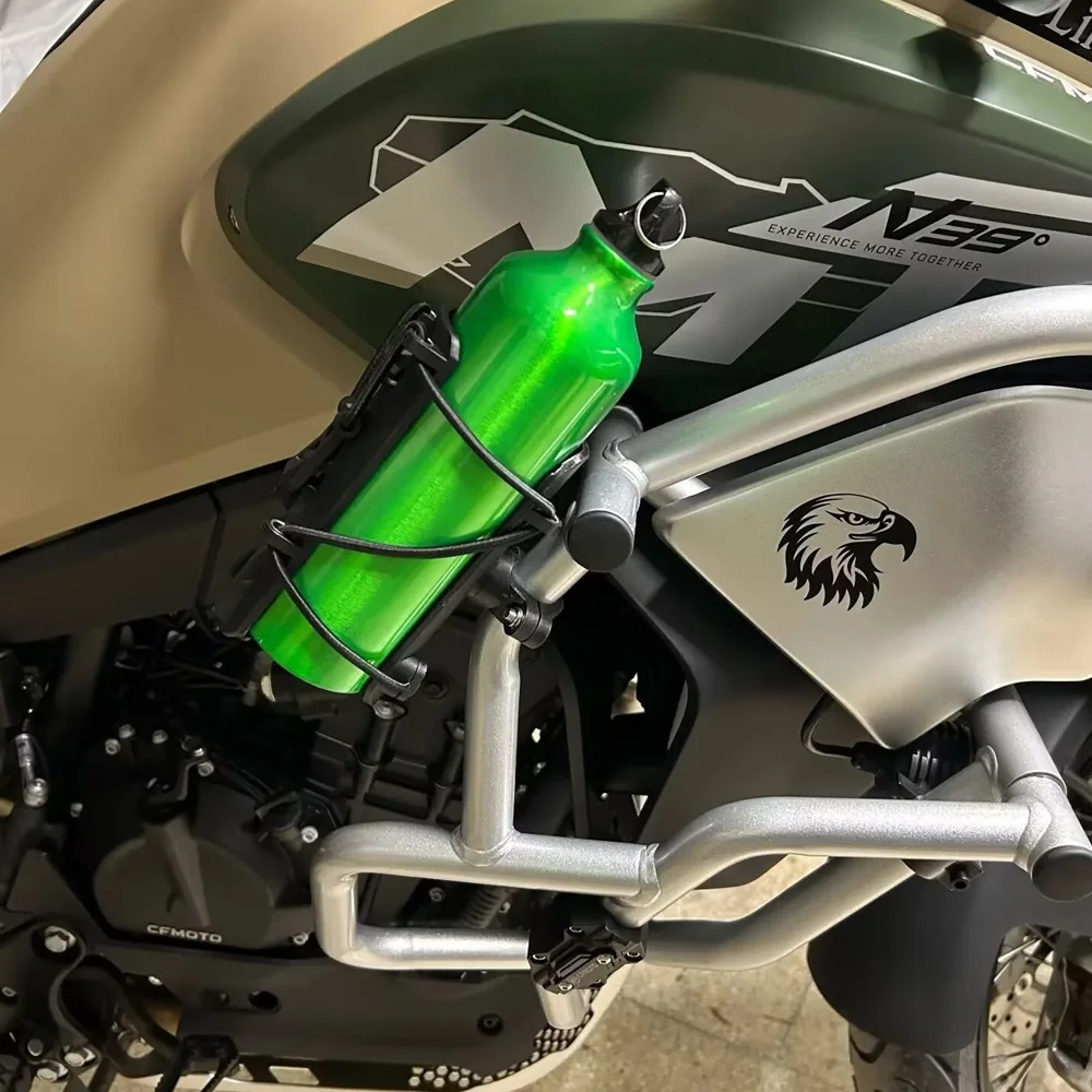 حامل الزجاجات للدراجة، حامل أكواب الماء، حامل مشروبات قابل للتعديل، حامل زجاجة دوران 360 درجة، دعامة صوت لعربة الدراجة النارية