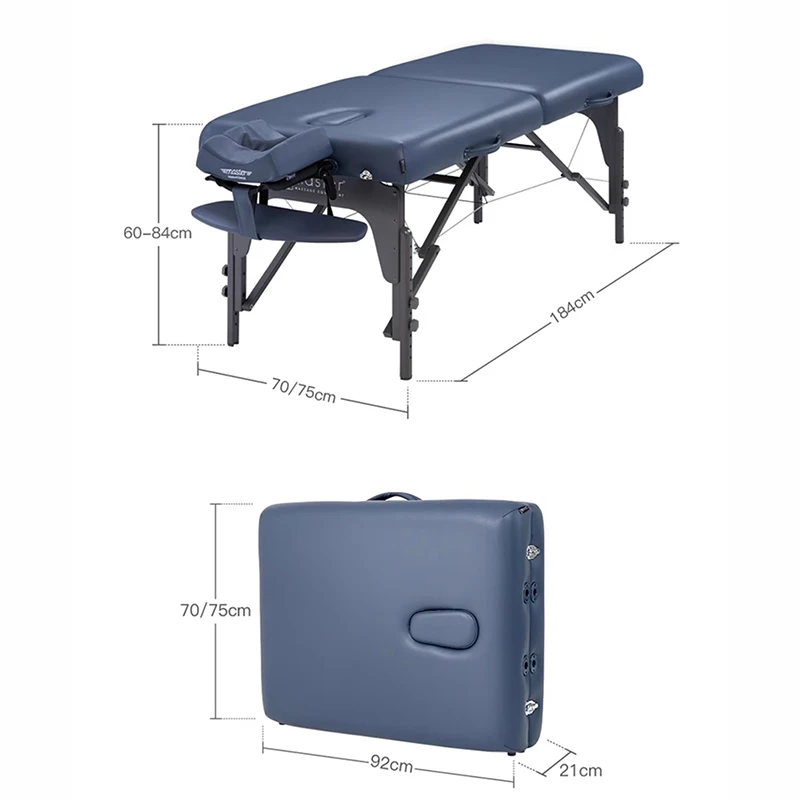 Table à cils professionnelle portable, mobilier pour spa et salons de beauté, lit de salon, soins esthétiques, Poker, Hydro1995Énergie