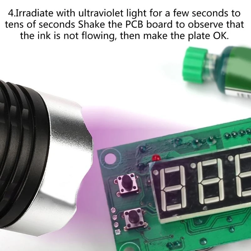 652F Quick Dry  Solder Resist High Efficiency  Light Activated Solder Pastes Easy Applacation for Circuit Board Repair