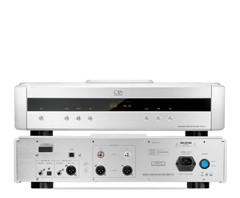 

Shanling CD3.2 (21) Limited Version BT ES9038PRO Fever CD Player Tube Bile CD Player USB Solution DSD