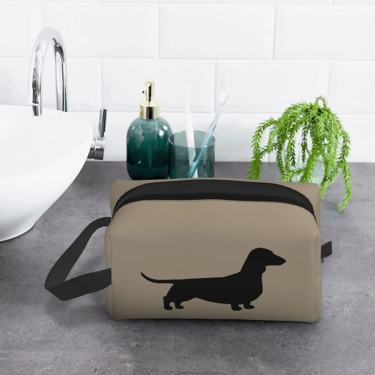 Dachshund Dog Pencil Case for Kids Pen Box Pencil Bag Stationery Supplies Women Cosmetic Bag