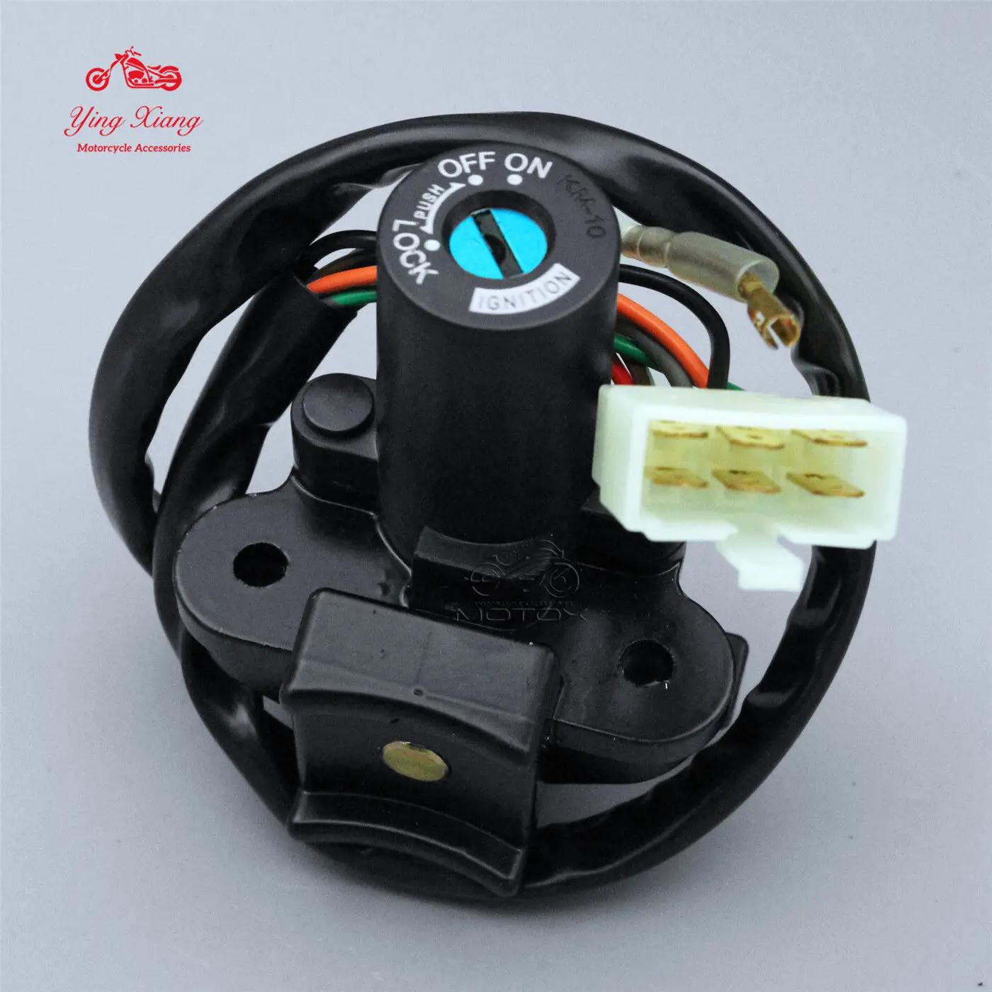 Motorcycle Ignition Switch Lock key Set Fit For Kawasaki 250 KL250 G/H Super Sherpa 1997 - 2007