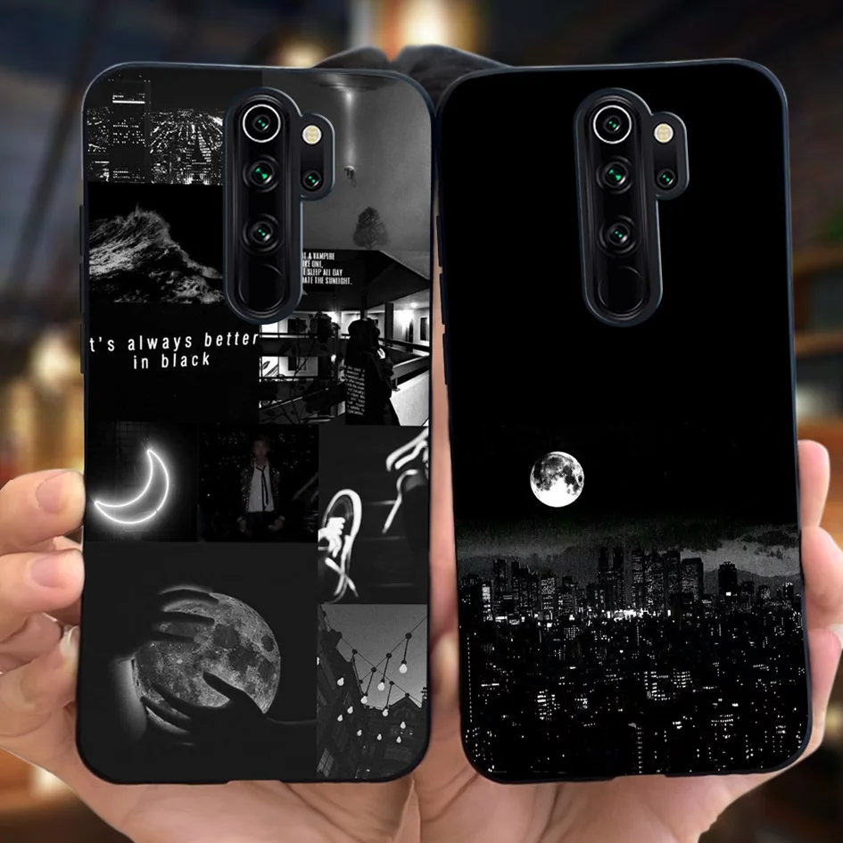 For Xiaomi Redmi Note 8 Pro Case Cute Cat Heart Cartoon Cover Shockproof Silicone Soft Funda For Xiomi Redmi Note8 Pro TPU Coque