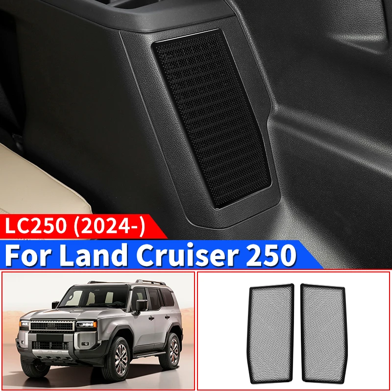 For Toyota Land Cruiser 250 2024 1958 Third Row Air Conditioning Vent Decoration Cover Prado LC250 Interior upgraded Accessories