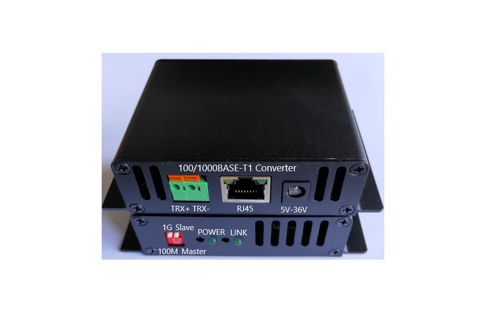 

Gigabit On-board Ethernet Converter to RJ45 1000Base-T1 Gigabit/gigabit Is Supported